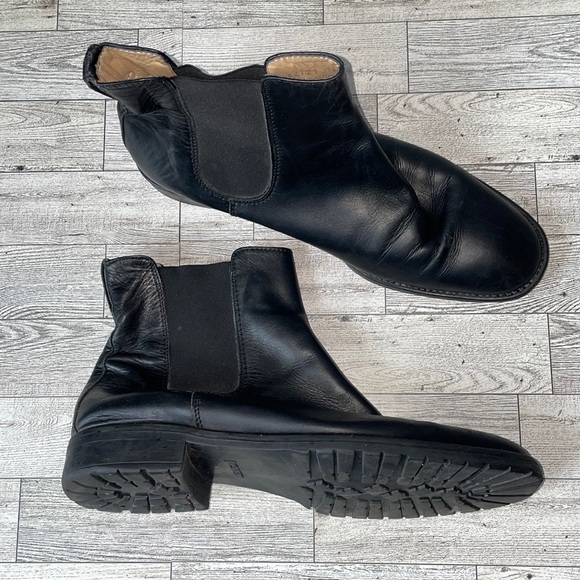 J. Crew Chelsea Leather Made in Italy Boots EUC - Picture 14 of 14